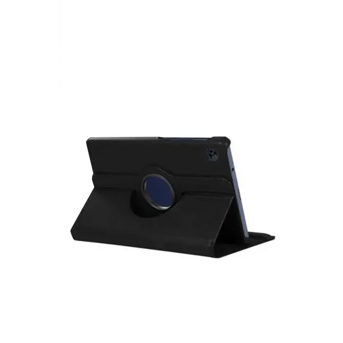 Newface Samsung Galaxy Tab A11 360 Tablet Deri Kılıf - Siyah