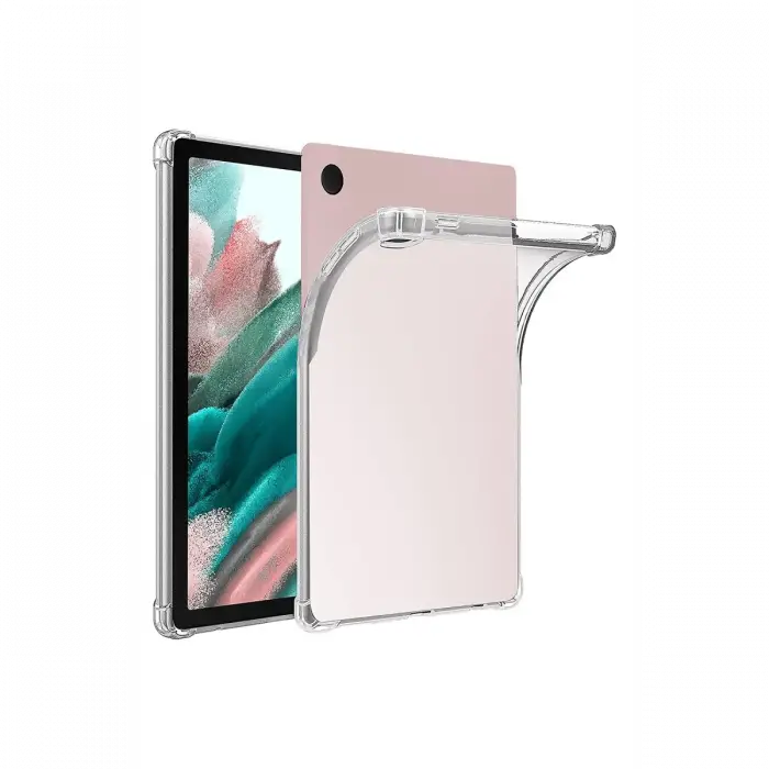 Newface Samsung Galaxy Tab A9 Kılıf Anti Shock Tablet Silikon - Şeffaf