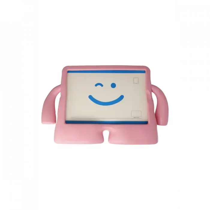 Newface Samsung Galaxy Tab A9 Kılıf Karakter Tablet Silikon - Açık Pembe