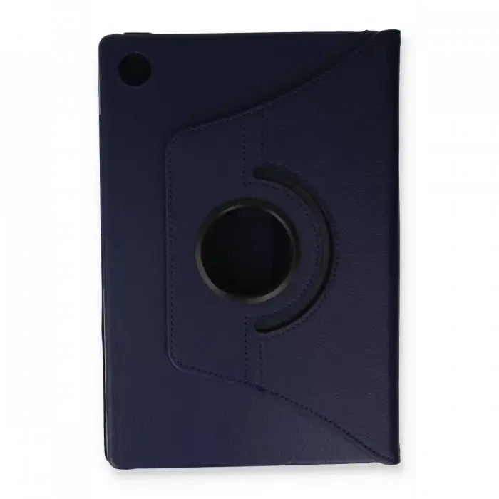 Newface Samsung Galaxy Tab A9 Plus Kılıf 360 Tablet Deri Kılıf - Lacivert