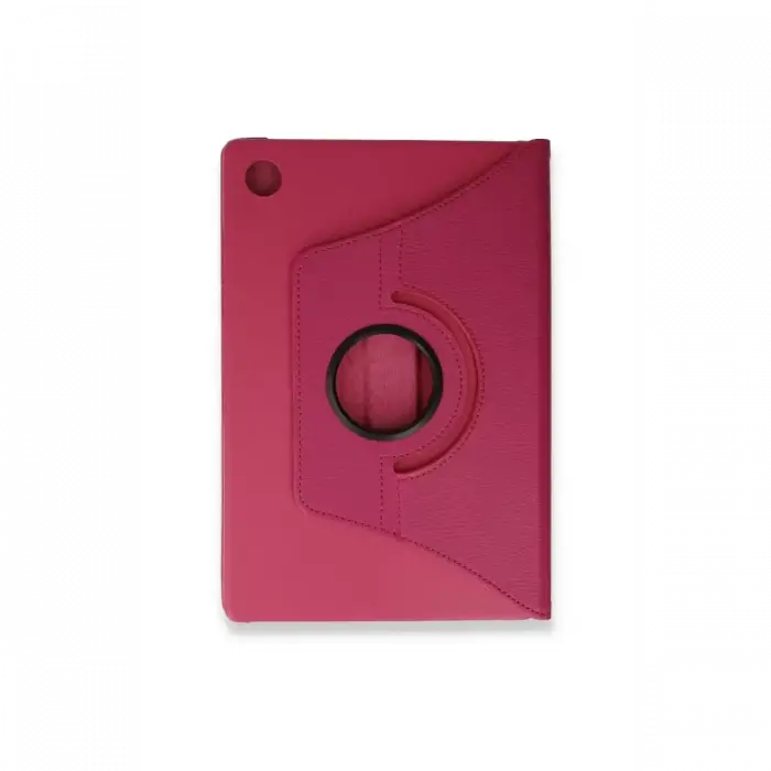 Newface Samsung Galaxy Tab A9 Plus Kılıf 360 Tablet Deri Kılıf - Pembe