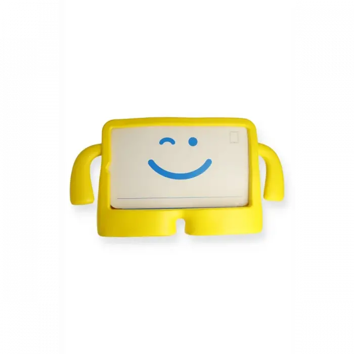 Newface Samsung Galaxy Tab A9 Plus Kılıf Karakter Tablet Silikon - Sarı