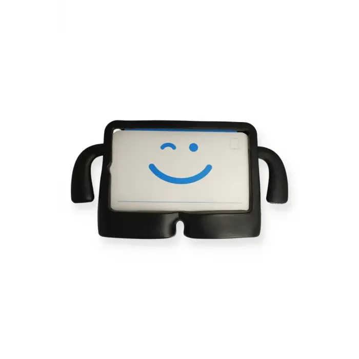 Newface Samsung Galaxy Tab A9 Plus Kılıf Karakter Tablet Silikon - Siyah