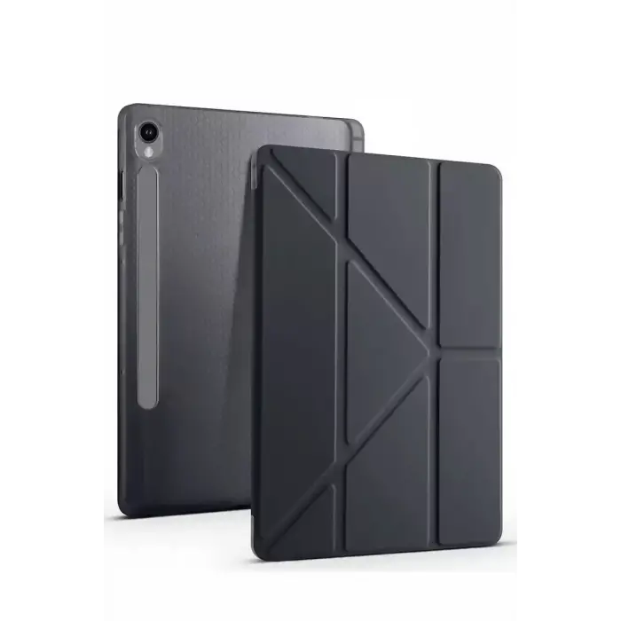 Newface Samsung Galaxy Tab S10 FE Plus 13.1 Kalemlikli Mars Tablet Kılıfı - Siyah