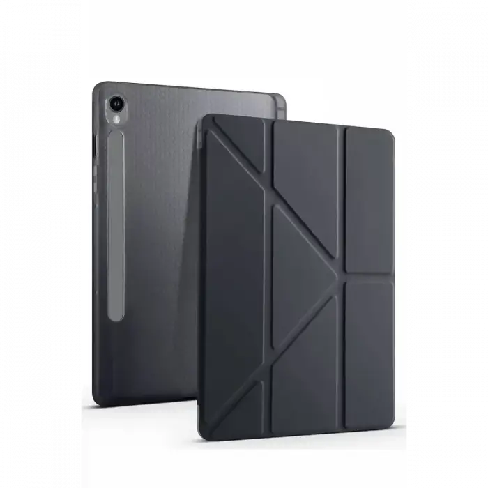 Newface Samsung Galaxy Tab S10 FE Plus 13.1 Kalemlikli Mars Tablet Kılıfı - Siyah