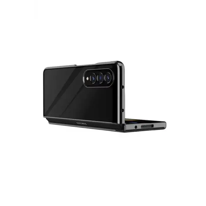 Newface Samsung Galaxy Z Fold 4 Kılıf Fold Element Kapak - Siyah