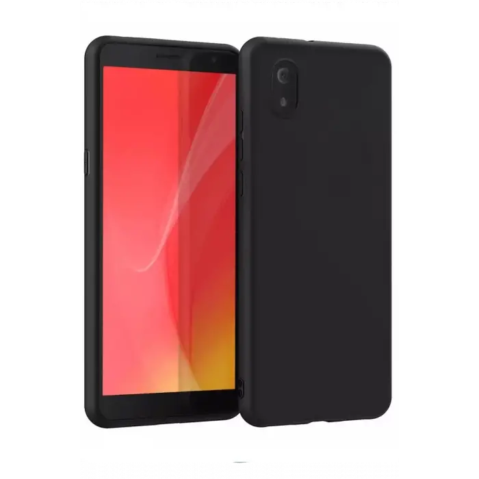 Newface TCL L7 Kılıf First Silikon - Siyah