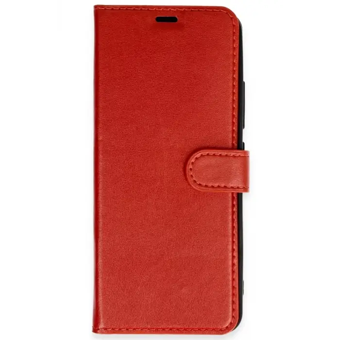 Newface Tecno Camon 16 Prime Trend S Plus Kapaklı Kılıf - Kırmızı