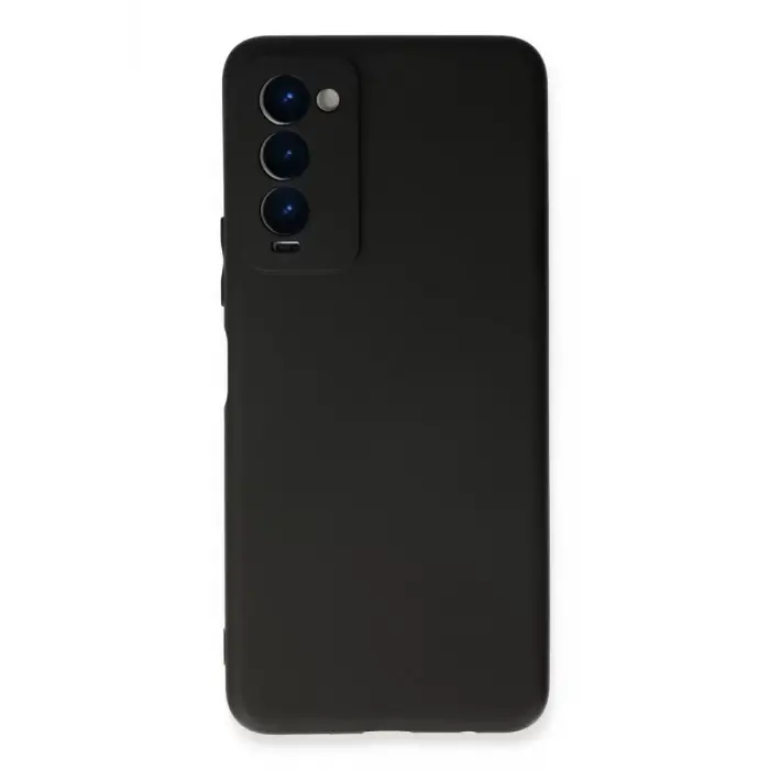 Newface Tecno Camon 18 Kılıf First Silikon - Siyah