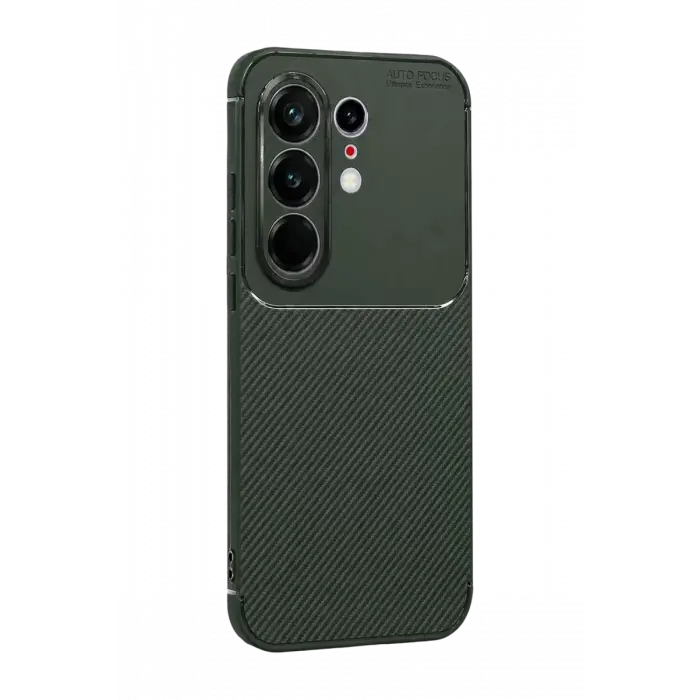 Newface Tecno Camon 50 Pro 5G Auto Focus Karbon Kapak - Koyu Yeşil