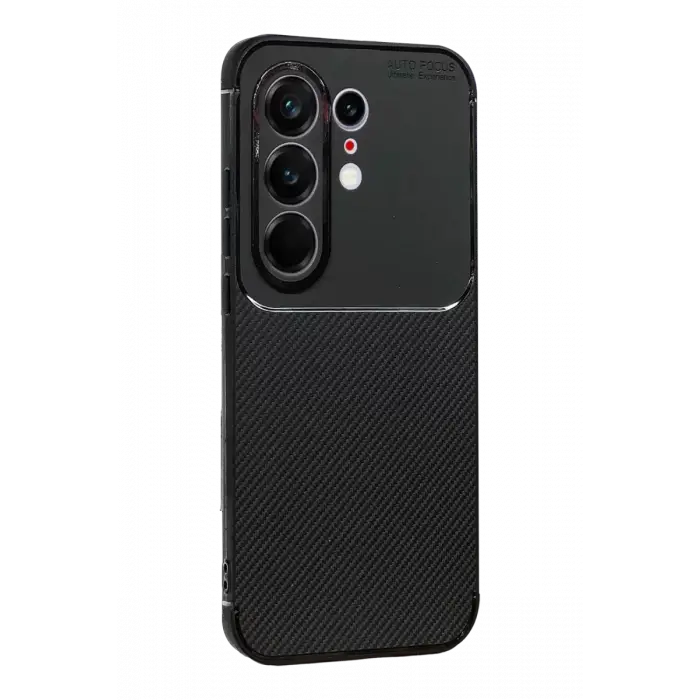 Newface Tecno Camon 50 Pro 5G Auto Focus Karbon Kapak - Siyah
