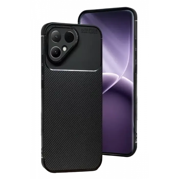 Newface Tecno Pova Curve 2 5G Auto Focus Karbon Kapak - Siyah