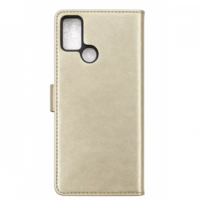 Newface Tecno Pova Trend S Plus Kapaklı Kılıf - Gold