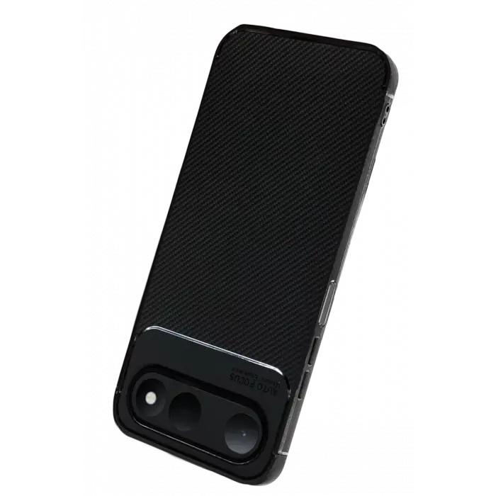 Newface Tecno Spark 50 5G Auto Focus Karbon Kapak - Siyah