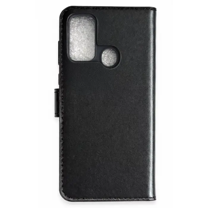 Newface Tecno Spark 7 Trend S Plus Kapaklı Kılıf - Siyah