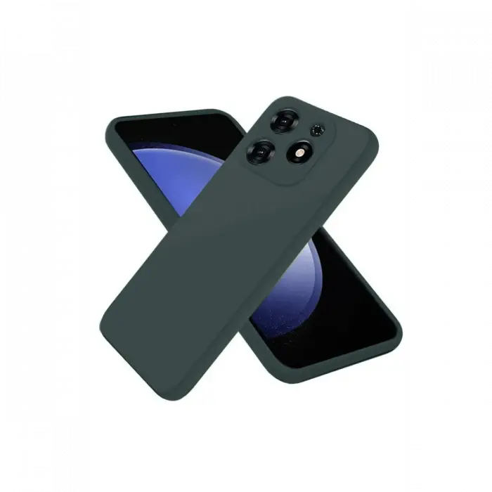 Newface Tecno Spark Go 2024 Kılıf First Silikon - Koyu Yeşil