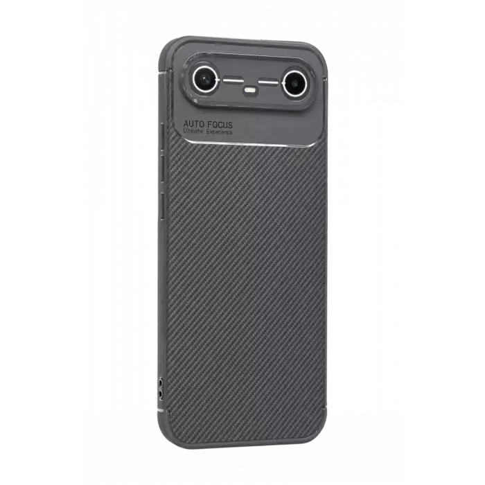Newface Tecno Spark Slim 5G Auto Focus Karbon Kapak - Gri