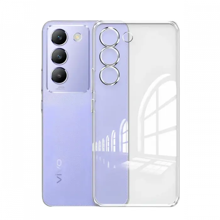 Newface Vivo V30 Lite 4G Kılıf Lüx Şeffaf Silikon