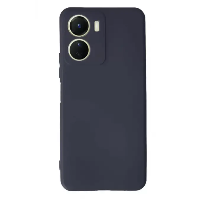 Newface Vivo Y16 Kılıf First Silikon - Lacivert