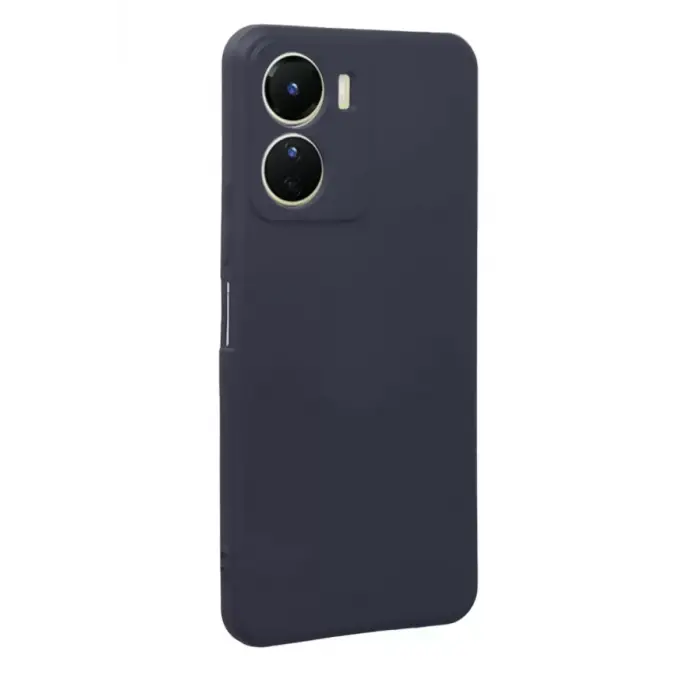Newface Vivo Y16 Kılıf First Silikon - Lacivert