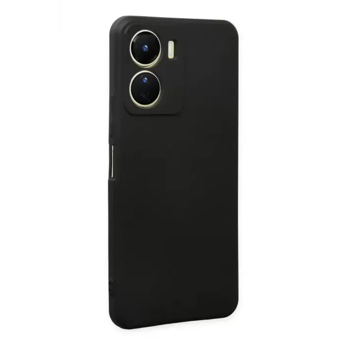 Newface Vivo Y16 Kılıf First Silikon - Siyah