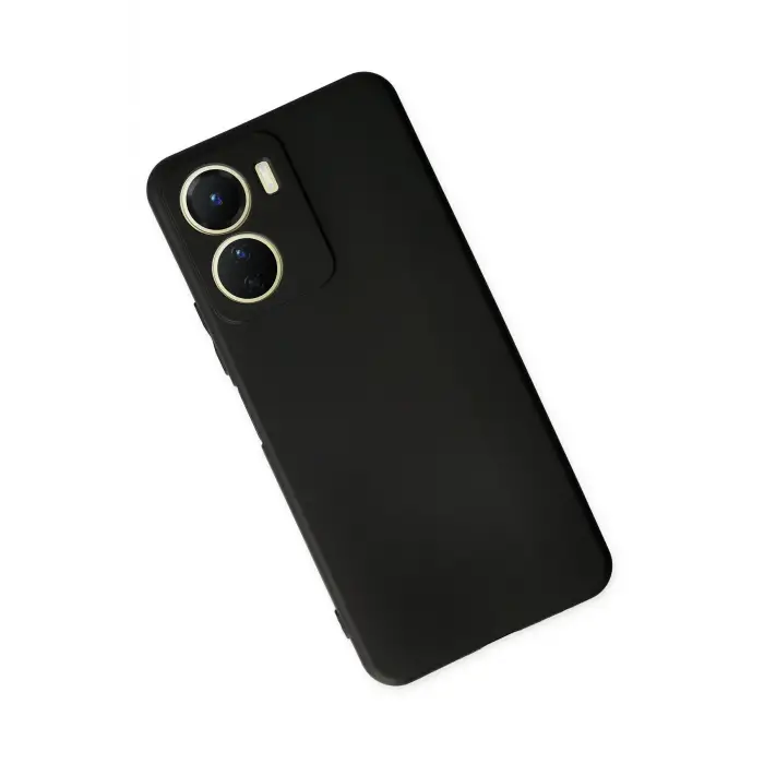 Newface Vivo Y16 Kılıf First Silikon - Siyah