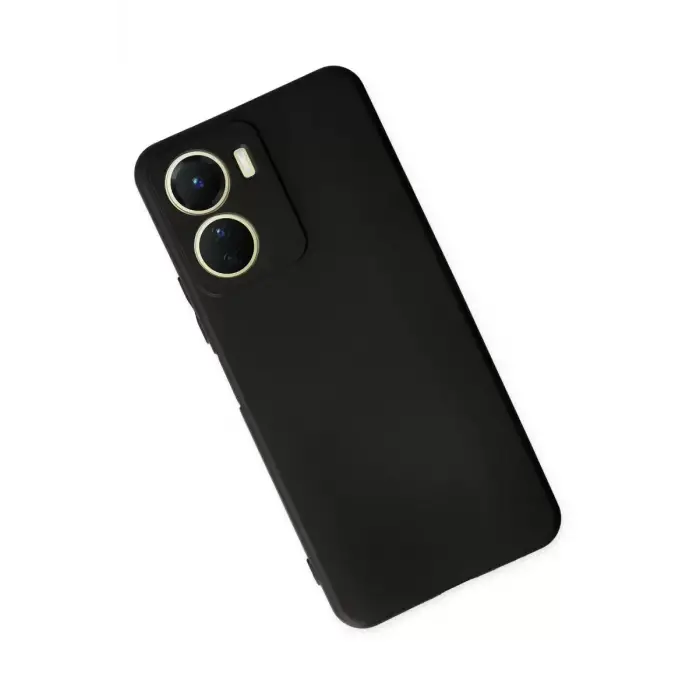 Newface Vivo Y16 Kılıf First Silikon - Siyah