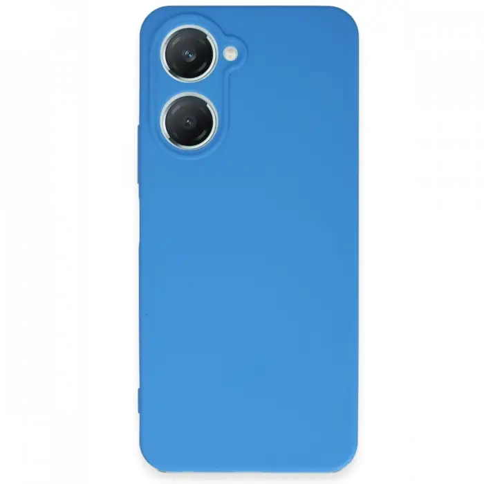 Newface Vivo Y18 Kılıf First Silikon - Mavi
