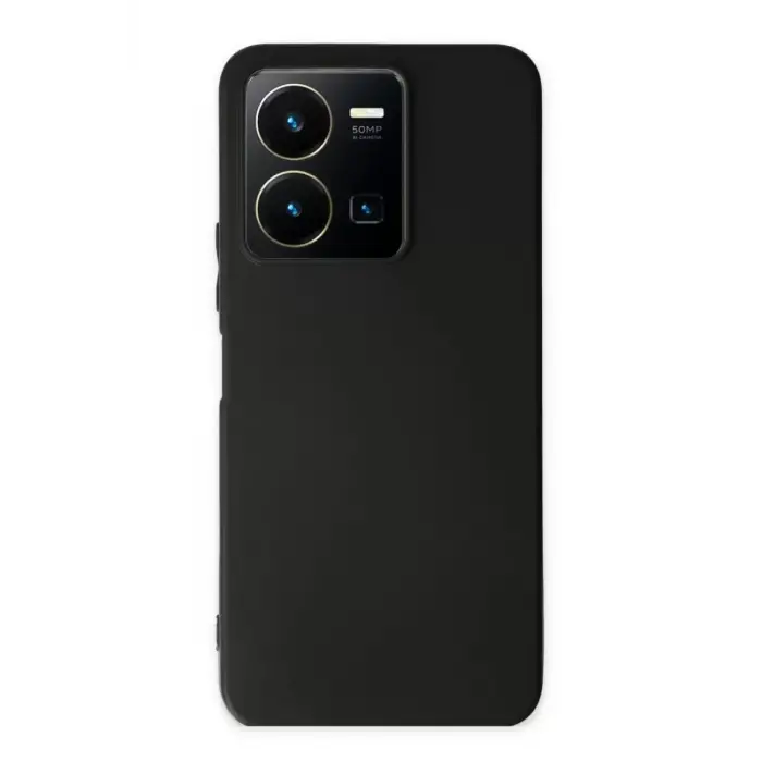 Newface Vivo Y35 Kılıf First Silikon - Siyah