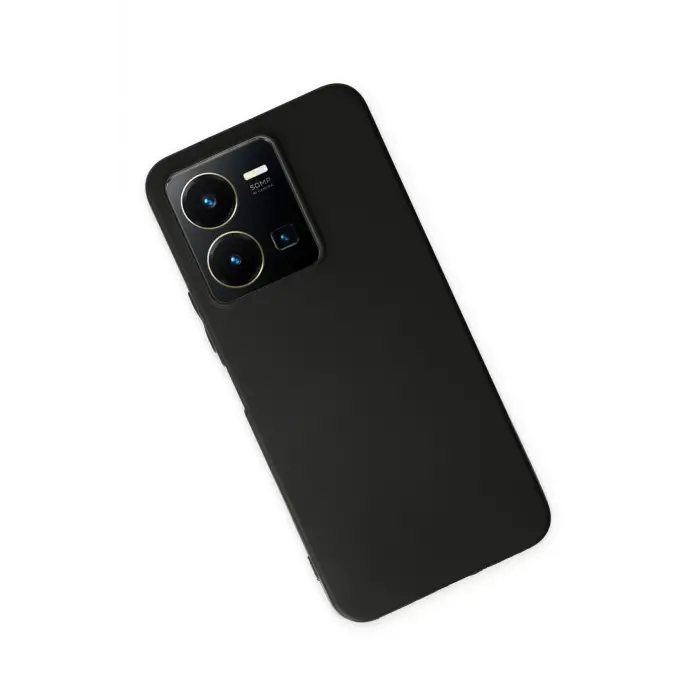 Newface Vivo Y35 Kılıf First Silikon - Siyah