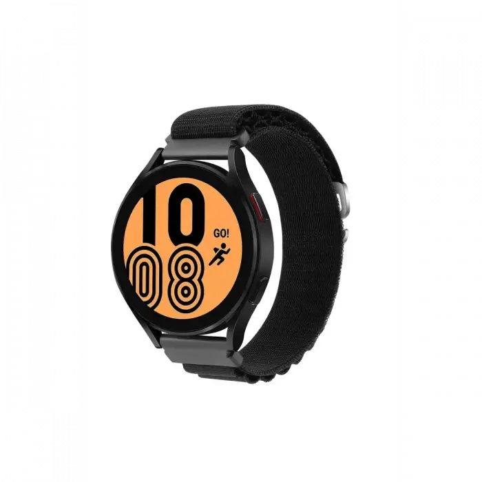 Newface Watch 20mm KR410 Kumaş Kordon - Siyah
