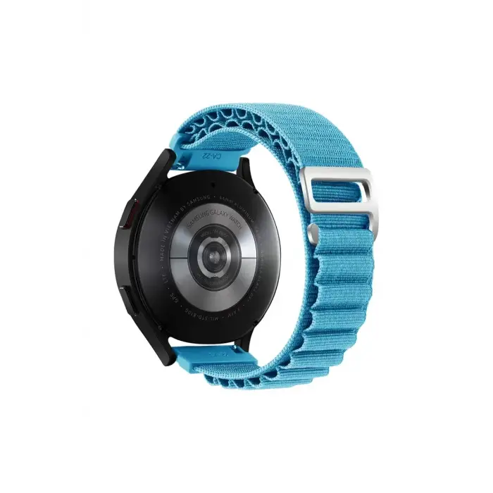Newface Watch 22mm KR410 Kumaş Kordon - Mavi