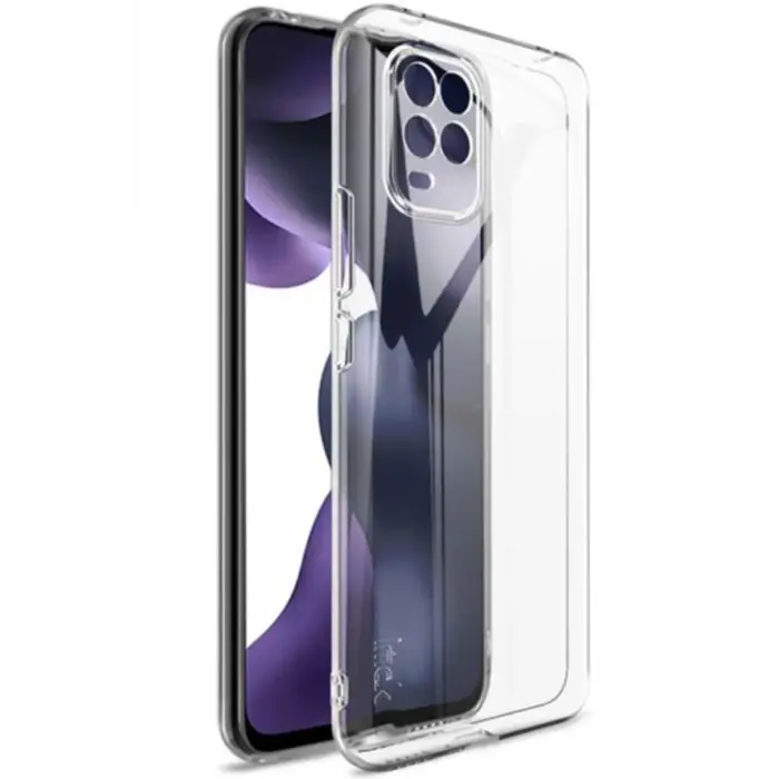 Newface Xiaomi Mi 10 Lite Kılıf Lüx Şeffaf Silikon - Şeffaf