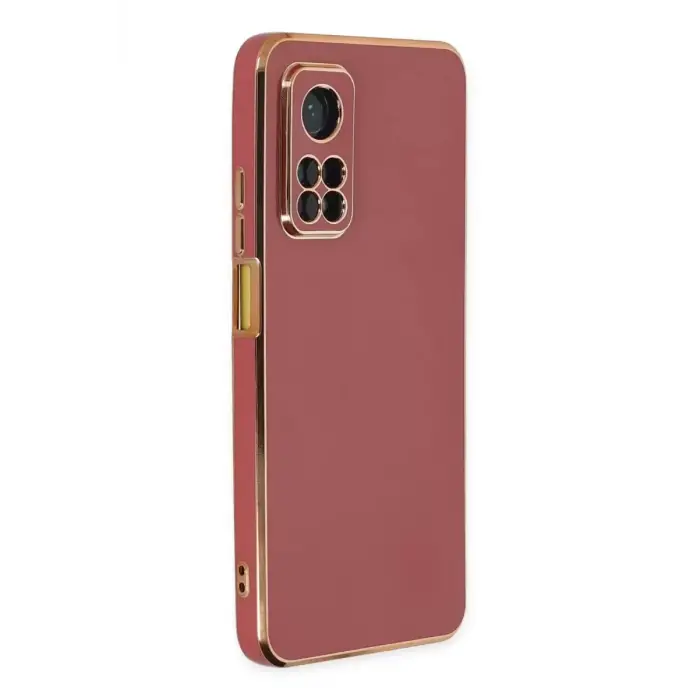 Newface Xiaomi Mi 10T Kılıf Volet Silikon - Kırmızı