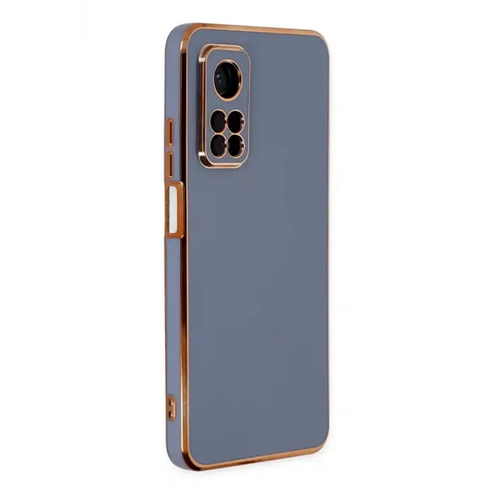 Newface Xiaomi Mi 10T Kılıf Volet Silikon - Mavi