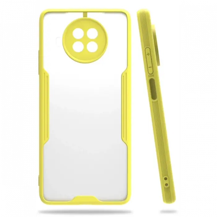 Newface Xiaomi Mi 10T Lite Kılıf Platin Silikon - Sarı