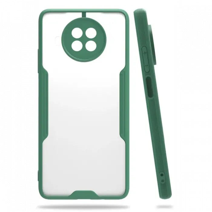 Newface Xiaomi Mi 10T Lite Kılıf Platin Silikon - Yeşil
