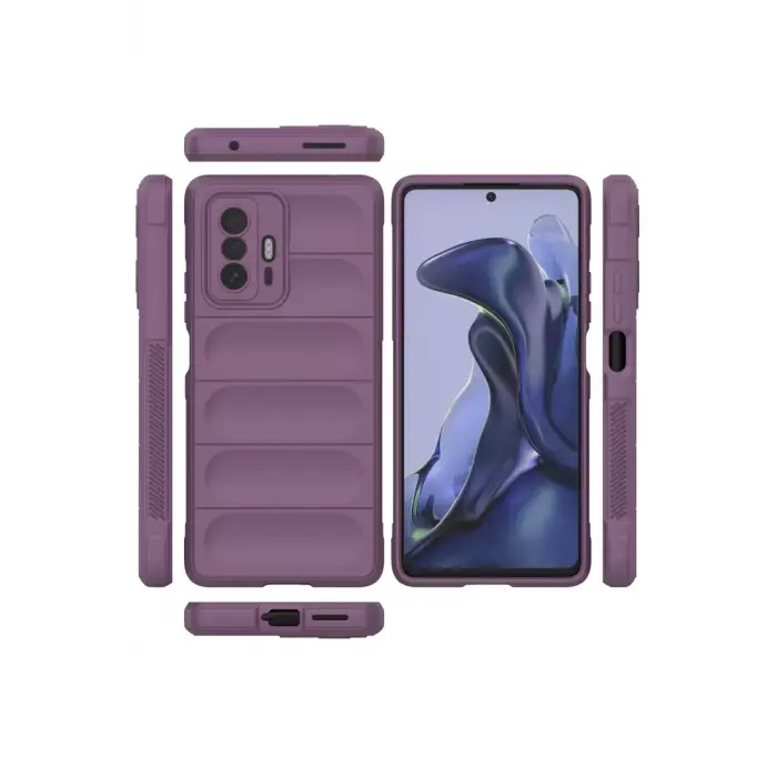 Newface Xiaomi Mi 11T Kılıf Optimum Silikon - Mor