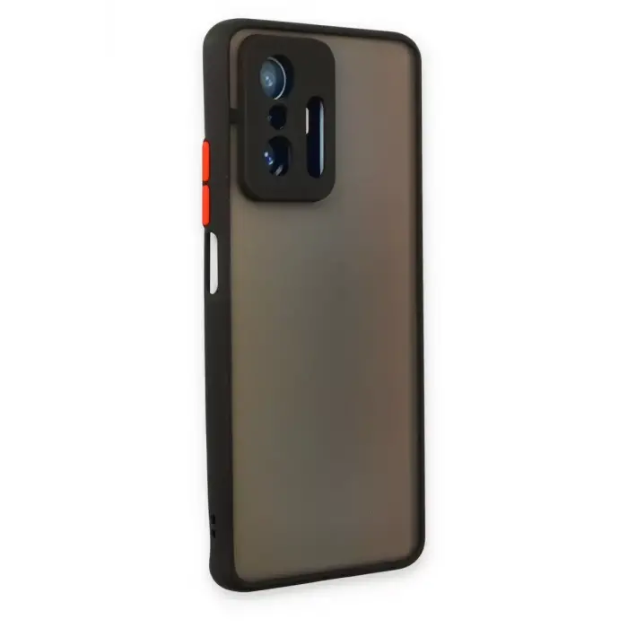 Newface Xiaomi Mi 11T Pro Kılıf Montreal Silikon Kapak - Siyah