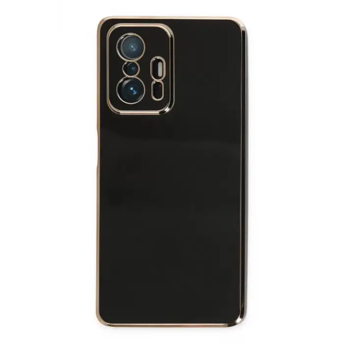 Newface Xiaomi Mi 11T Pro Kılıf Volet Silikon - Siyah