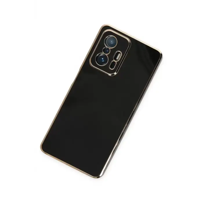 Newface Xiaomi Mi 11T Pro Kılıf Volet Silikon - Siyah