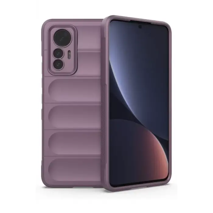 Newface Xiaomi Mi 12 Lite Kılıf Optimum Silikon - Mor