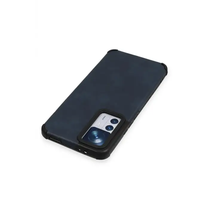 Newface Xiaomi Mi 12T Kılıf Loop Deri Silikon - Lacivert