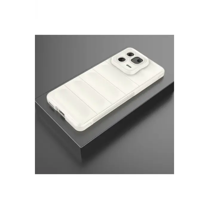 Newface Xiaomi Mi 13 Pro Kılıf Optimum Silikon - Krem