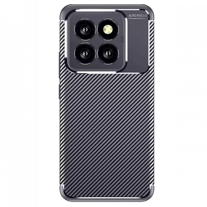 Newface Xiaomi Mi 14T Pro Kılıf Auto Focus Karbon Kapak - Lacivert