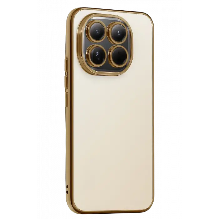 Newface Xiaomi Mi 15 Razer Lensli Silikon - Gold