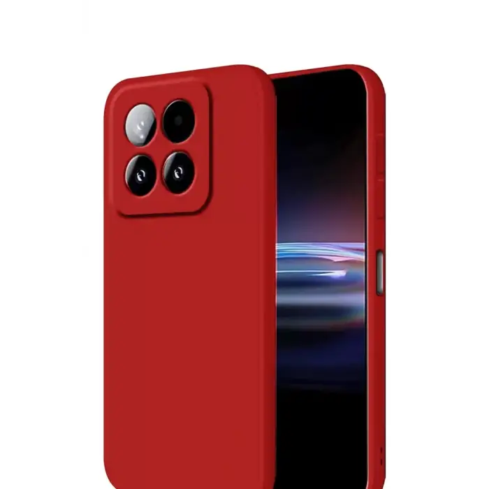 Newface Xiaomi Mi 15T First Silikon - Kırmızı