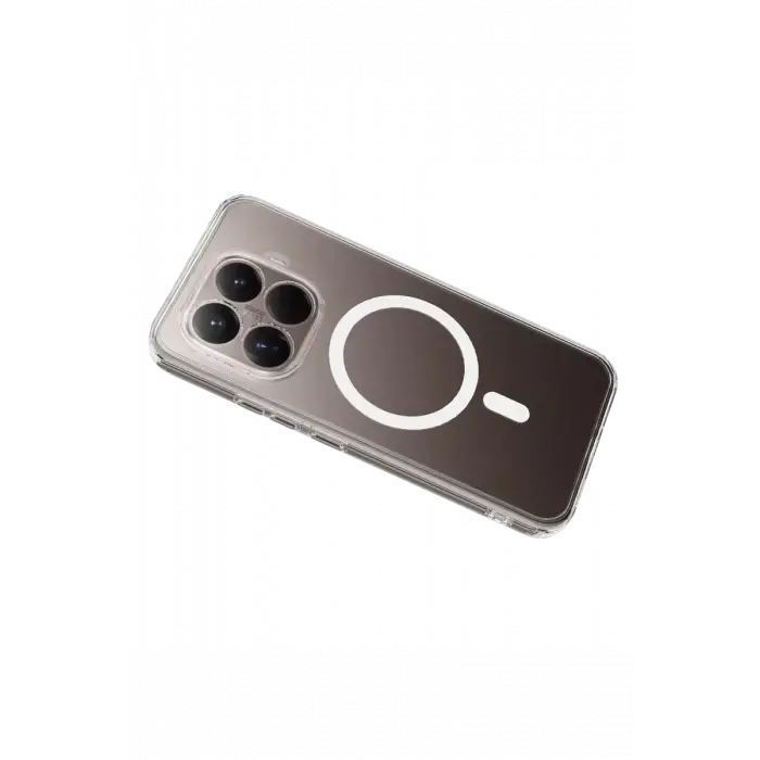 Newface Xiaomi Mi 15T Pro Combo Sert Şeffaf Magsafe Kapak - Şeffaf