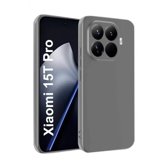 Newface Xiaomi Mi 15T Pro First Silikon - Gri