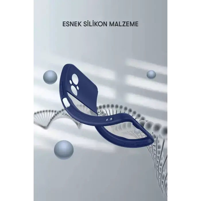 Newface Xiaomi Poco M5 Kılıf Platin Silikon - Yeşil